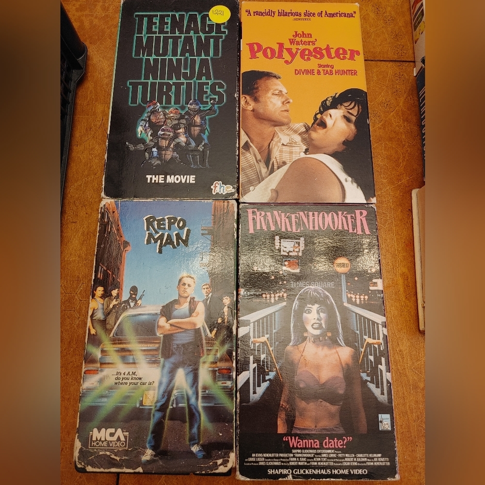 Fun VHS lot!